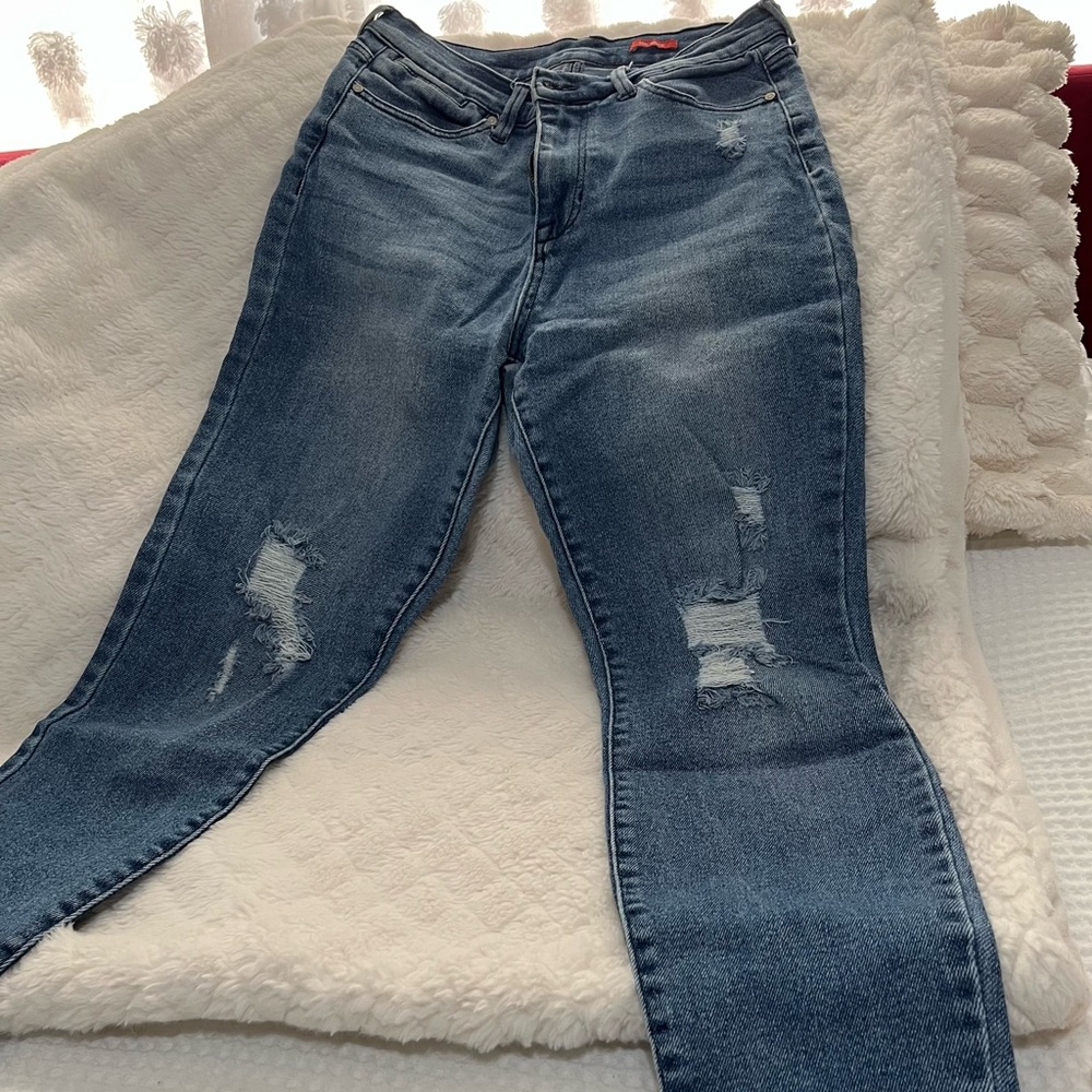 Used Women Celebrity Pink's denim jeans distressed “The Spice”